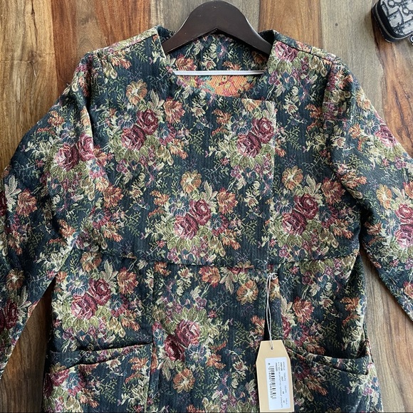 Jey Coleman Fleece Wool Blend Coat - Picture 4 of 9